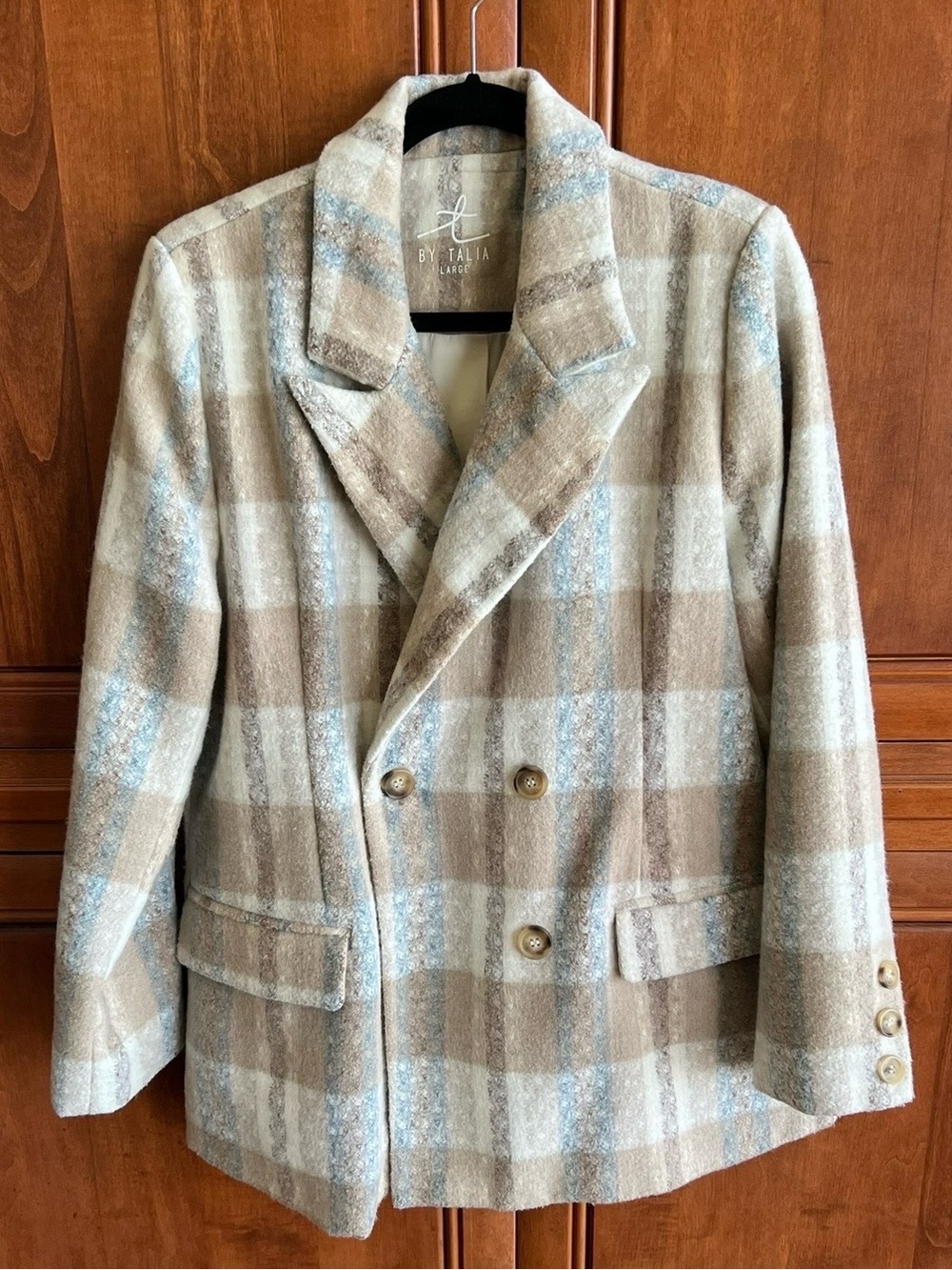 Plaid blazer/coat